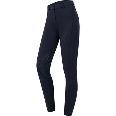 Dames paardrijbroek met full grip ELT Essential Knie Silikon
