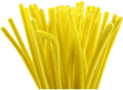 Creativ Company Chenille Yellow 30cm 50pcs.