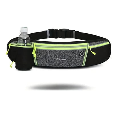 Livano Heuptas - Heuptasje - Heuptasjes - Money Belt - Dames - Heren - Festival - Wandelen - Fanny Pack - Zwart/Geel