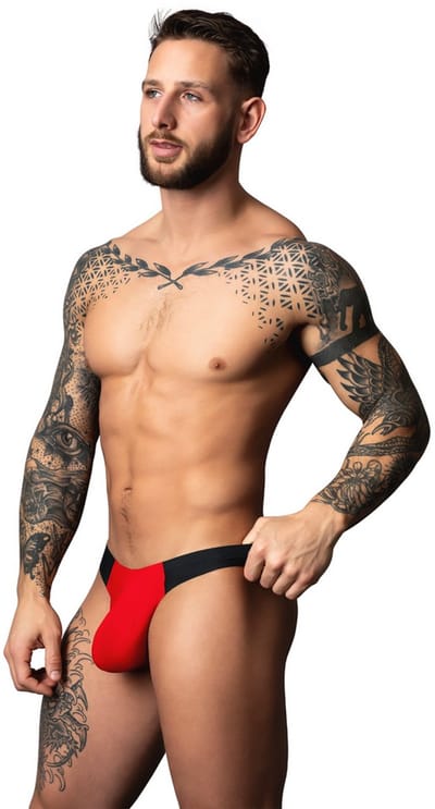 Male Power Sexy Bong Thong - S/M -/ - Rood