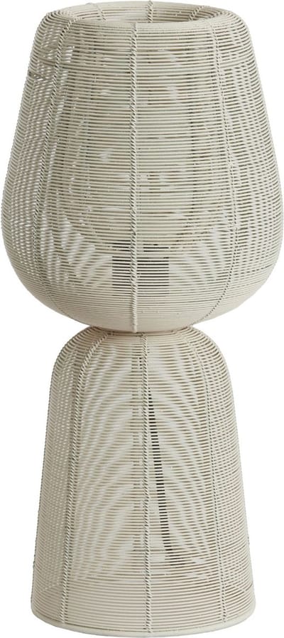 Light & Living Tafellamp Aboso - Wit - Ø18cm - Modern