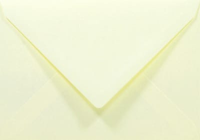 Gladde crème enveloppen C6 - 114 x 162 mm - A6 - 50 stuks - NK natgelijmde - 80 gram - Rainbow - Netuno