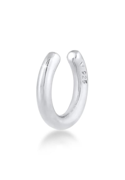 Elli - Oorbellen - Dames Earcuff Single Basic Look in 925 Sterling Zilver - Dames