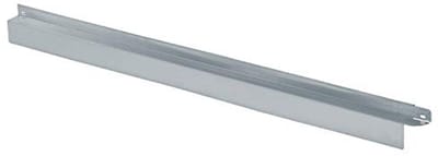 Grasrand Comfort van metaal - Thermisch verzinkt - 118 x 9 cm - Met maairand en gepatenteerde verbindingstechniek