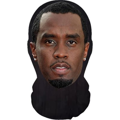 3D Grappig Patroon Gaas Gezichtsmasker Hoes Party Halloween Cosplay Rekwisieten UV Bescherming Schild Ronaldo Patroon brown