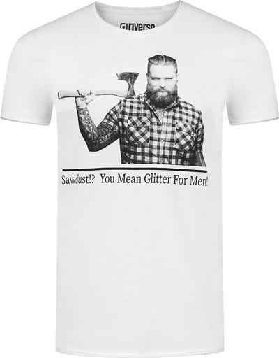 riverso Heren T-Shirt RIVHarald regular fit Wit S Ronde Hals Volwassenen - gemaakt van 100% katoen