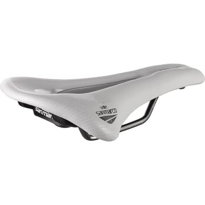 Selle San Marco Selle de Vélo Allroad Supercomfort Taille Large L3 L 146 x L 268 mm ALLROAD Supercomfort Course Gris Glace 723LW003 / – / Open-Fit