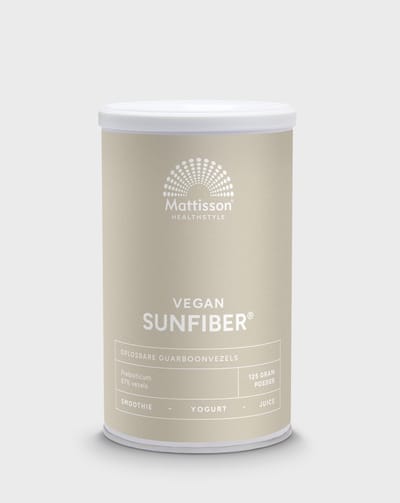 Mattisson - Vegan Sunfiber® - Prebiotische vezels - 125 gram