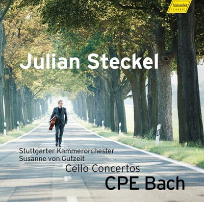 Julian Steckel, Susanne von Gutzeit, Stuttgarter Kammerorchester - C.P.E. Bach: Cello Concertos (CD)