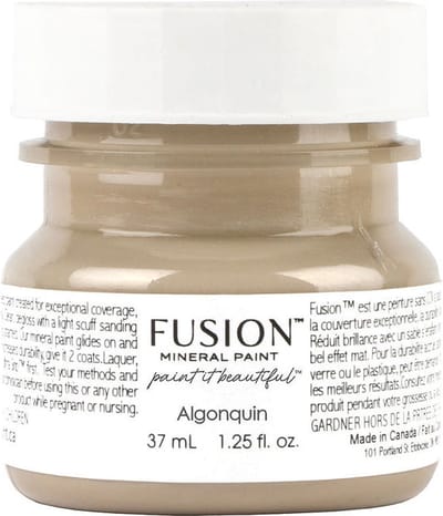 Fusion Mineral paint - Meubelverf - Grijs - krijtverf - Algonquin - 37 ml