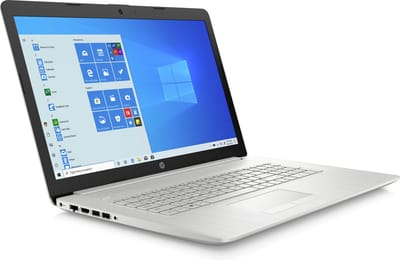 HP 17-by4810nd DDR4-SDRAM Notebook 43,9 cm (17.3") 1600 x 900 Pixels Intel® 11de generatie Core™ i3 8 GB 512 GB SSD Wi-Fi 5 (802.11ac) Windows 10 Home Zilver