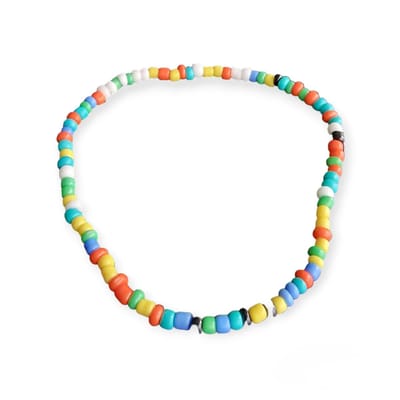 Leerella Schitterende Kralen Enkelband Kleurmix2 CLR8- Perfect Cadeau voor Verjaardagen, Valentijnsdag, Moederdag & Meer! Kies uit 17 Prachtige Kleur Opties!" 21cm