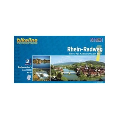 Bikeline radtourenbuch rhein-radweg 01: von andermatt nach basel - Esterbauer Verlag