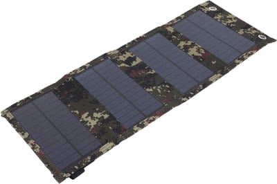 Opvouwbaar Zonnepaneel - Draagbare Cel - Mobiele Apparaten Laden - Hoge Efficiëntie - 20W - Zwart