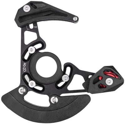 Fiets Kettinggeleider - Mountainbike Accessoire - Offroad Fietsen - Lichtgewicht Aluminium - 32T-38T - Zwart
