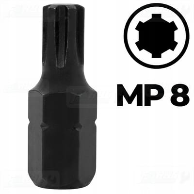 RIBE Bit MP8 30mm S2 Staal