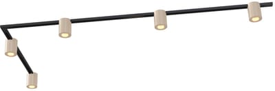 Ledvion - 3m LED Railverlichting Set - Kantelbaar - GU10 Spots - Beige