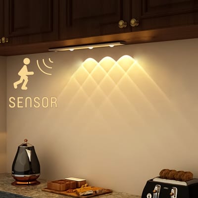Proventa LED kastverlichting 35 cm met bewegingssensor - voor keuken & kast - Zelfklevend - Keukenkastverlichting