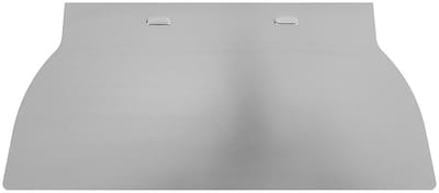 GEKO RVS reserveblad 25 cm 0,3 mm voor verwisselbare spackmessen, ronde hoeken