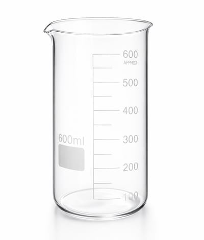 Bekerglas - Hoog Model - 600 ml - Hittebestendig