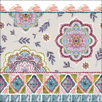 Servetten/ Napkin 33 Boho sand FSC Mix