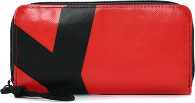 SURI FREY Portemonnee Jessey-Plane Zip Around Wallet Red Rood