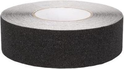 Kortpack - Anti Slip Tape 50mm x 18.3mtr - Zwart - Voor Binnen & Buiten - Antisliptape voor op Vloeren, Trappen, Drempels - (020.0085)
