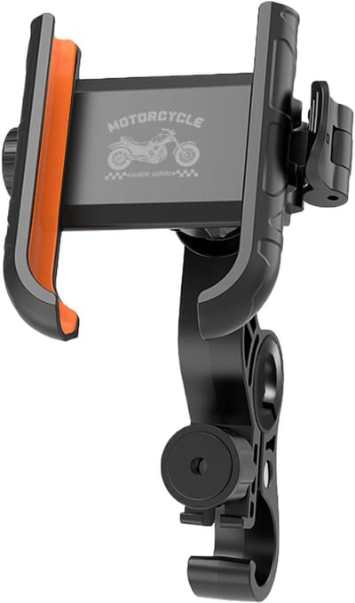 VHV - Telefoonhouder - waterdichte telefoonhouder scooter - stil, met digitaal display - voor scooter, motor, elektrische fiets