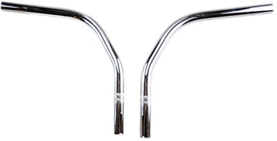 paar chromen sturen voor peugeot 103 vogue bromfiets 2004 tot 2018 Ø22mm nieuw