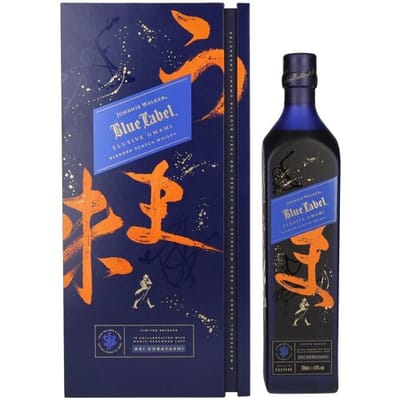 Johnnie Walker Blue Label ELUSIVE UMAMI Blended Scotch Whisky Limited Release 43% Vol. 0,7l in geschenkverpakking