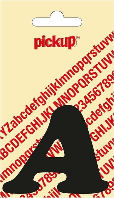 Pickup plakletter CooperBlack 60 mm - zwart A