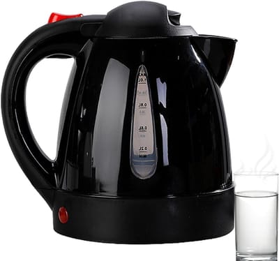 Auto Waterkoker - Verwarmde Ketel - Reizen Koffie Maken - Automatische Uitschakeling - 1 Liter - Zwart