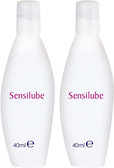 Durex Sensilube 40ML - 2 Stuks - Glijmiddel - Waterbasis - Smaakloos - Voordeelverpakking