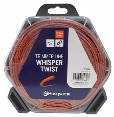 Husqvarna Whisper - Grastrimmer Lijn - 2,7mm - 60m - Geluidabsorberend