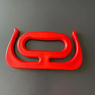 2025 Draagbare Tas Grip Boodschappentas Drager Winkelmandje Boodschappen Houder Clips Handvat Drager Voor Vrouwen winkelen rood