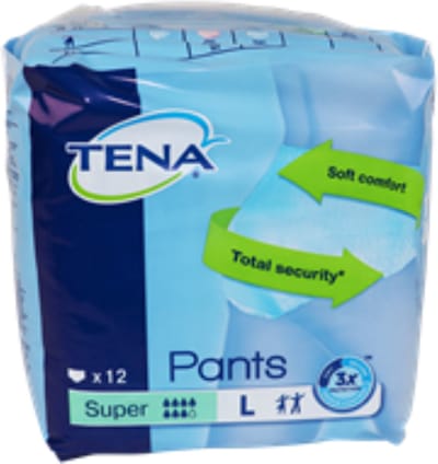 TENA Proskin Pants Super - Large- 2 x 12 stuks voordeelverpakking