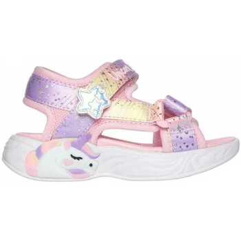 "Skechers Unicorn Dreams Sandal - Majes Meisjes Sandalen - Roze;Multicolour - Maat 21"