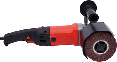 Satijnmachine - Polijstmachine Schuurmachine - Oppervlakte Bewerking - Traploze Toerentalregeling - 1580 W - Grijs