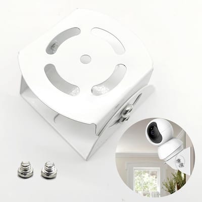 Dailygoody - Plafondhouder Beveiligingscamera - Robuuste Muurbeugel - Wit - Verstelbaar en Betrouwbaar - Geschikt voor Wyze Ring...