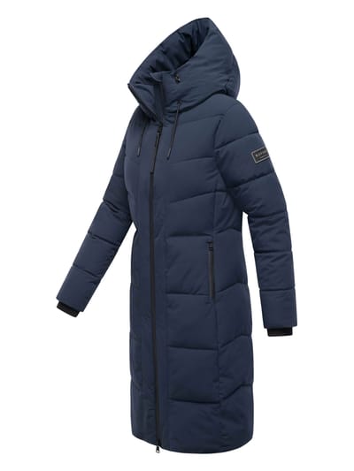 Navahoo dames wintermantel SCHOKOKUSS – elegant, warm & functioneel