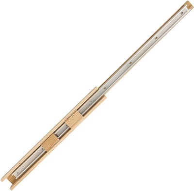 Schuifdeur (765 X 2035 mm) 5-Delige Set met Matglas en Beslag, Deurpaneel van Massief Hout en MDF met Waterafstotende Coating, Ideaal voor Slaapkamer, Keuken en Studeerkamer