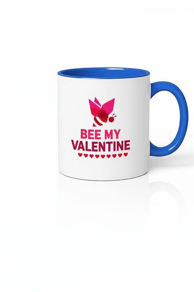 Valentijnsmok 'Bee My Valentine' - Romantisch Keramiek Cadeau met Bij Design