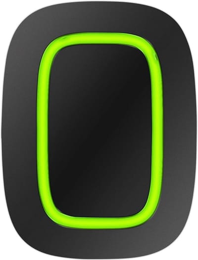Deurbel Knop - Drukknop Bel - Toegangscontrole - Draadloze Installatie - 11.5 cm - Zwart