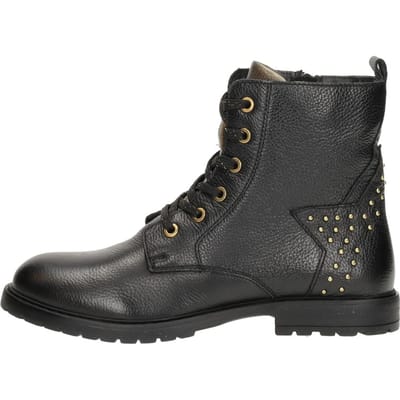 KEQ Veterschoen hoog Veterschoen hoog - Zwart - Maat 30