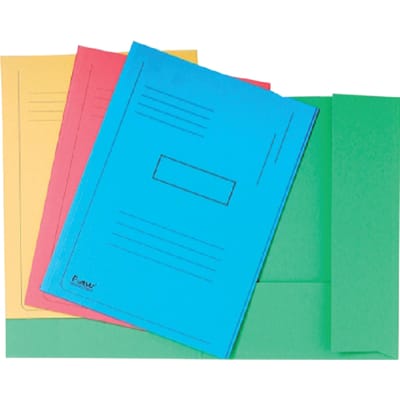 Exacompta FOREVER® bedrukte map met 2 kleppen - 290gm2 - 24x32 cm voor A4 - Geassorteerd - 445000E