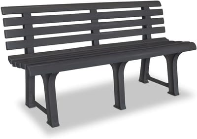 Tuinbank voor binnenplaats, balkon en terras - 145,5 x 49 x 74 cm