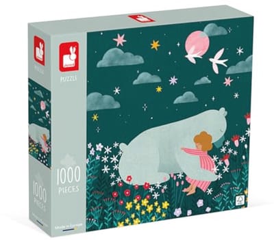 Puzzel van 1000 stukjes voor volwassenen en kinderen - Ontwikkel geduld en behendigheid, FSC-gecertificeerd