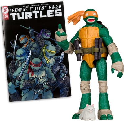 Teenage Mutant Ninja Turtles Page Punchers Action Figure Michelangelo 13 cm