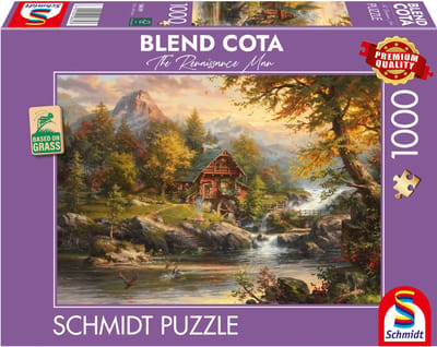 Schmidt legpuzzel zomerhuis 1000 stukjes Blend Cota volwassenen.