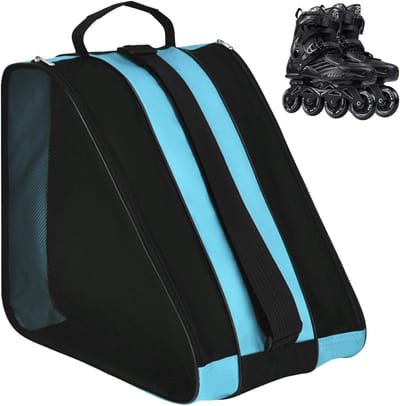 Schoenentas - Skatetas - Schoenen Vervoeren - Ademend Ontwerp - 38 x 39 x 20 cm - Blauw